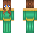 green dress