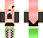 kawaii watermelon emo chibi