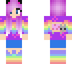 nyan cat girl in pjs