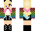 rainbow girl