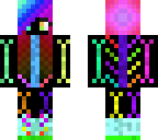 rainbow skeleton