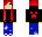 red creeper girl