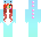 red haired dino skin