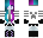 split color hair gamer
