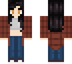 black haired girl