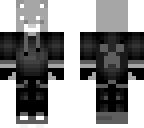 black white cat