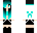 blue gamer girl