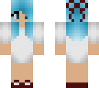 blue hair