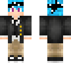 blue haired senpai