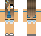 blue summer girl