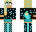 blue wolf girl 2
