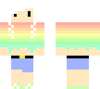 chibi rainbow girl