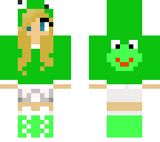 edit of  frog girl