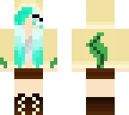 edited leafeon girl again