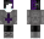emo kid purple