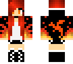 fire dragon hoodie girl