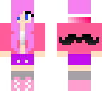 girl pink sheep