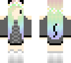 gothic rainbow chibi