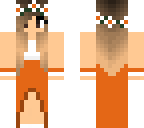 maddie in orange