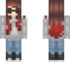 made this skin for my irl friend
