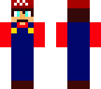 mario meets minecraft
