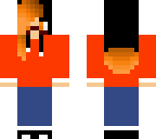 orange hair girl with glasses