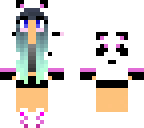 panda bear skin