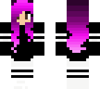 pink  ombre hair 