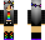 rainbow girl