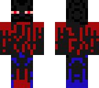 red and blue enderman
