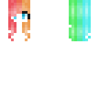 short rainbow hair base - requested