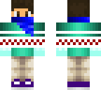winter me with scarf