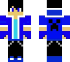 a blue boy
