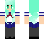 anime school girl