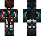 badly damaged robot warrior