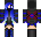blue assassin girl
