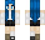 blue cute girl