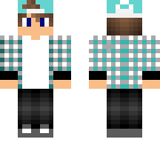 blue fannel boy