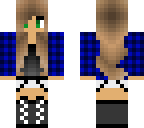 blue flannel