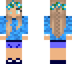 blue girl