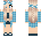 blue girl