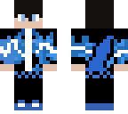 blue lightning wolf boy