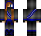 blue ninja girl