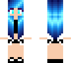 blue swag girl