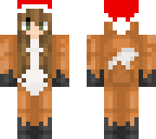 christmas fox skin