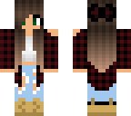 cute plaid girl