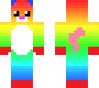 fixed kitten rainbow