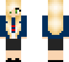 girl in school uniform