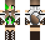green wolf girl