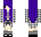 indigo plaid